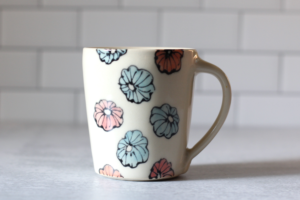 Floral Pattern mug