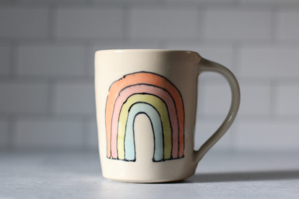 Neon Rainbow mug