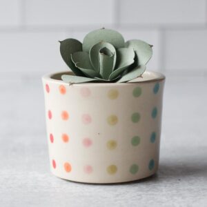 Planter, Small - Candy Dots