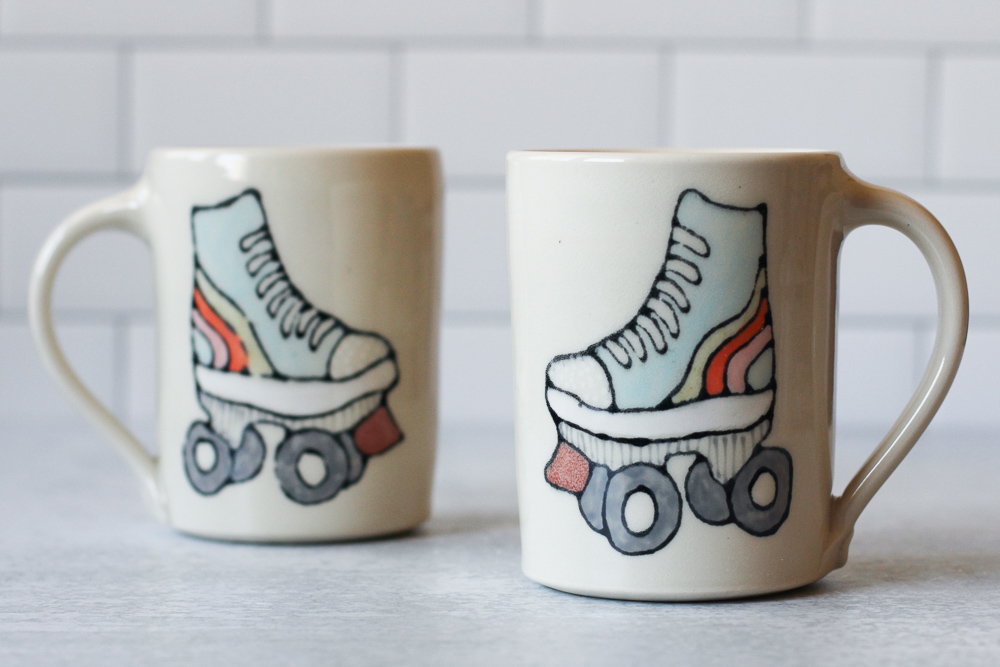 Rollerskate mug - main