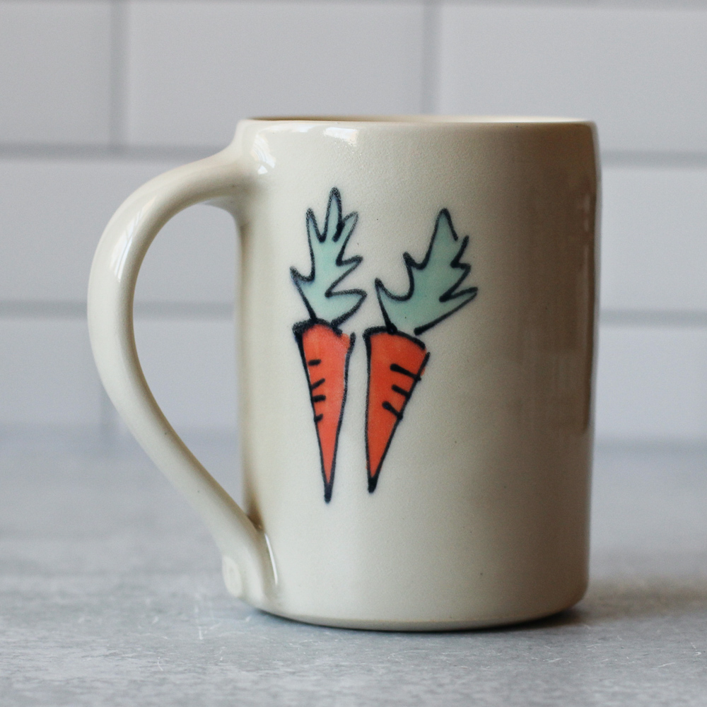 Bunnies mug - reverse