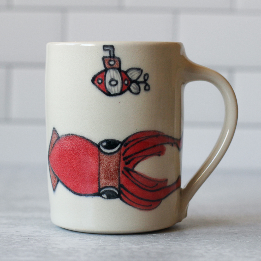 Squid mug - main