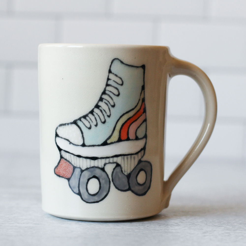Rollerskate mug - main