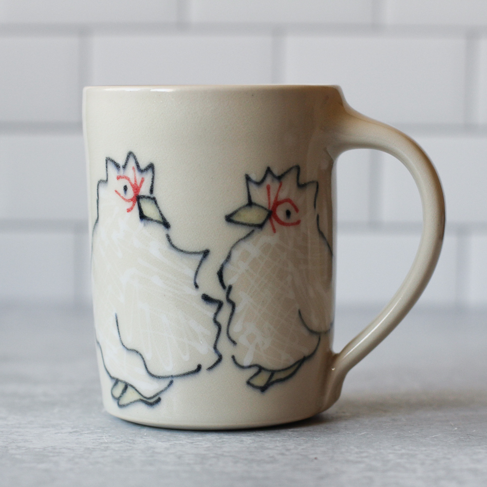 Chickens mug