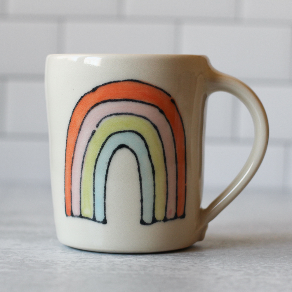 Neon Rainbow mug - main