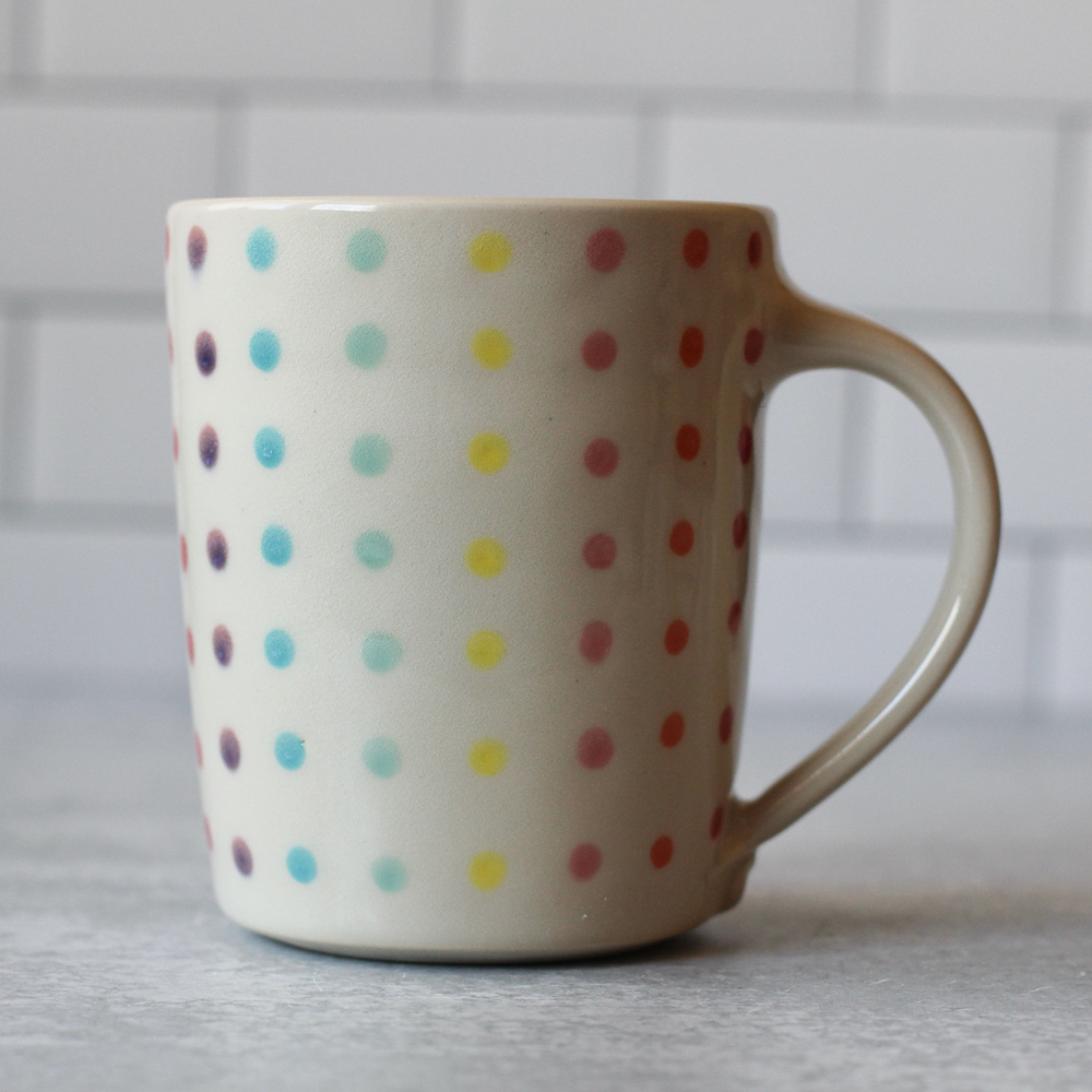 Candy Dot mug - reverse