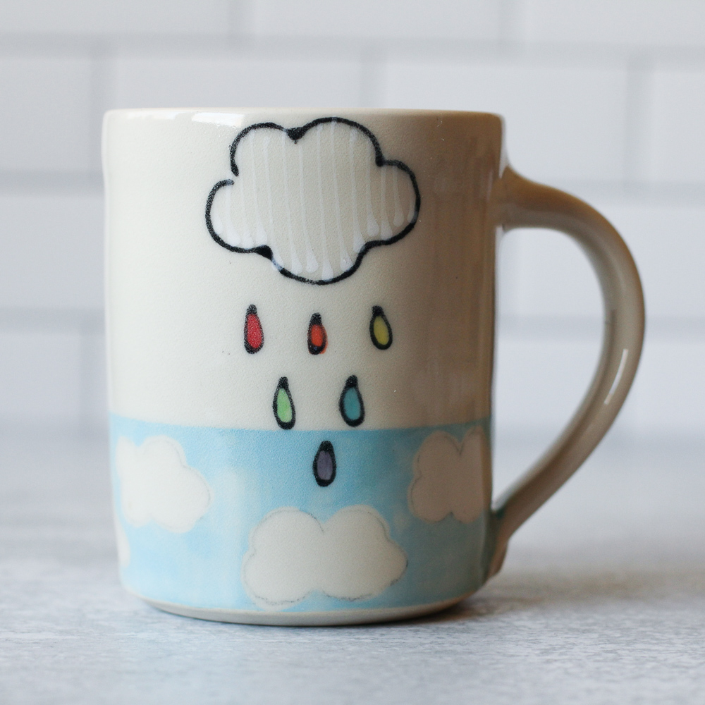 Raincloud mug