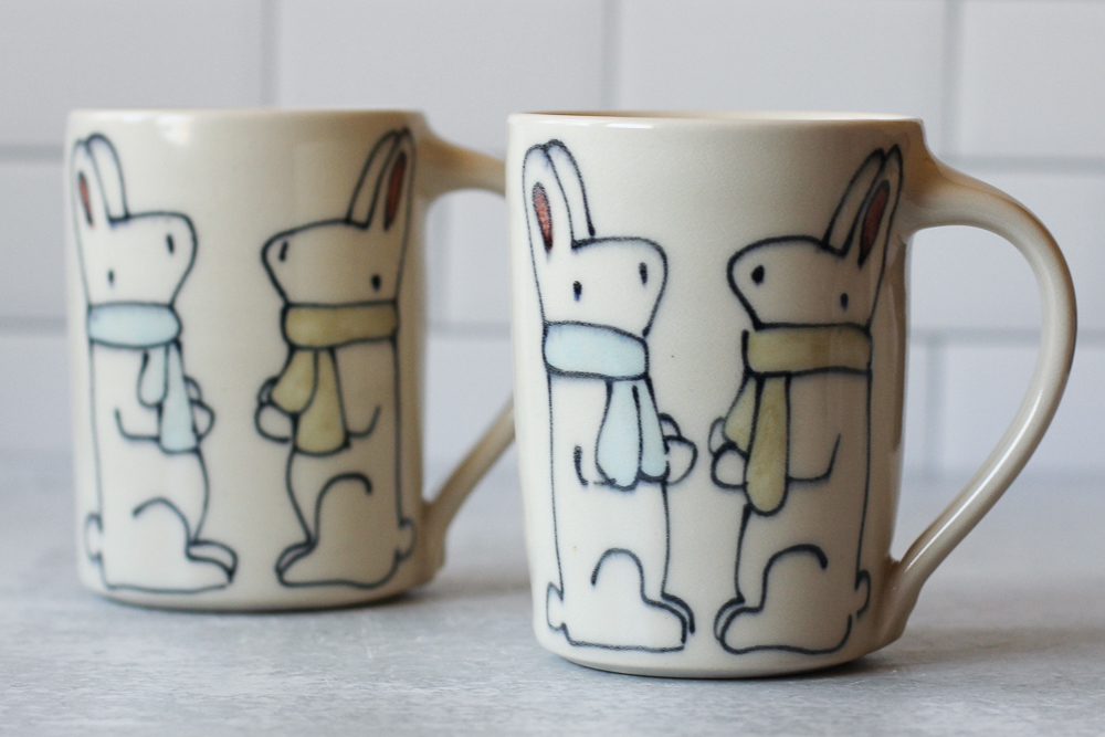 Bunnies mug