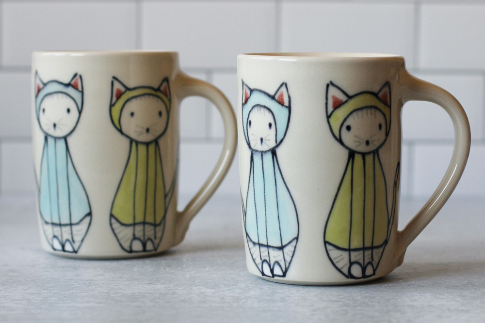 Cats in Hoodies mug - main