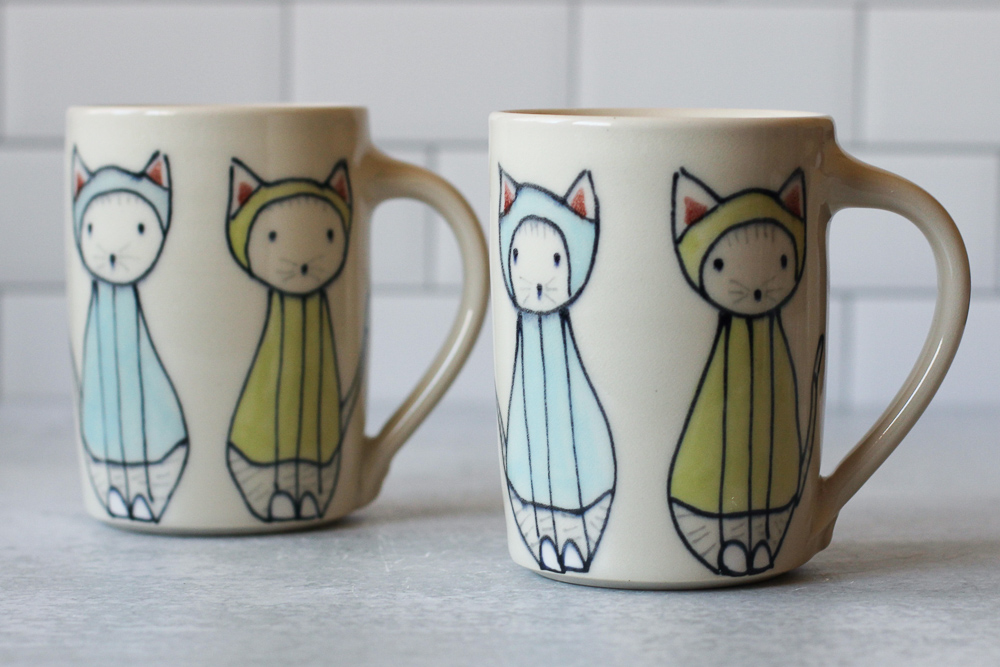Cats in Hoodies mug - main