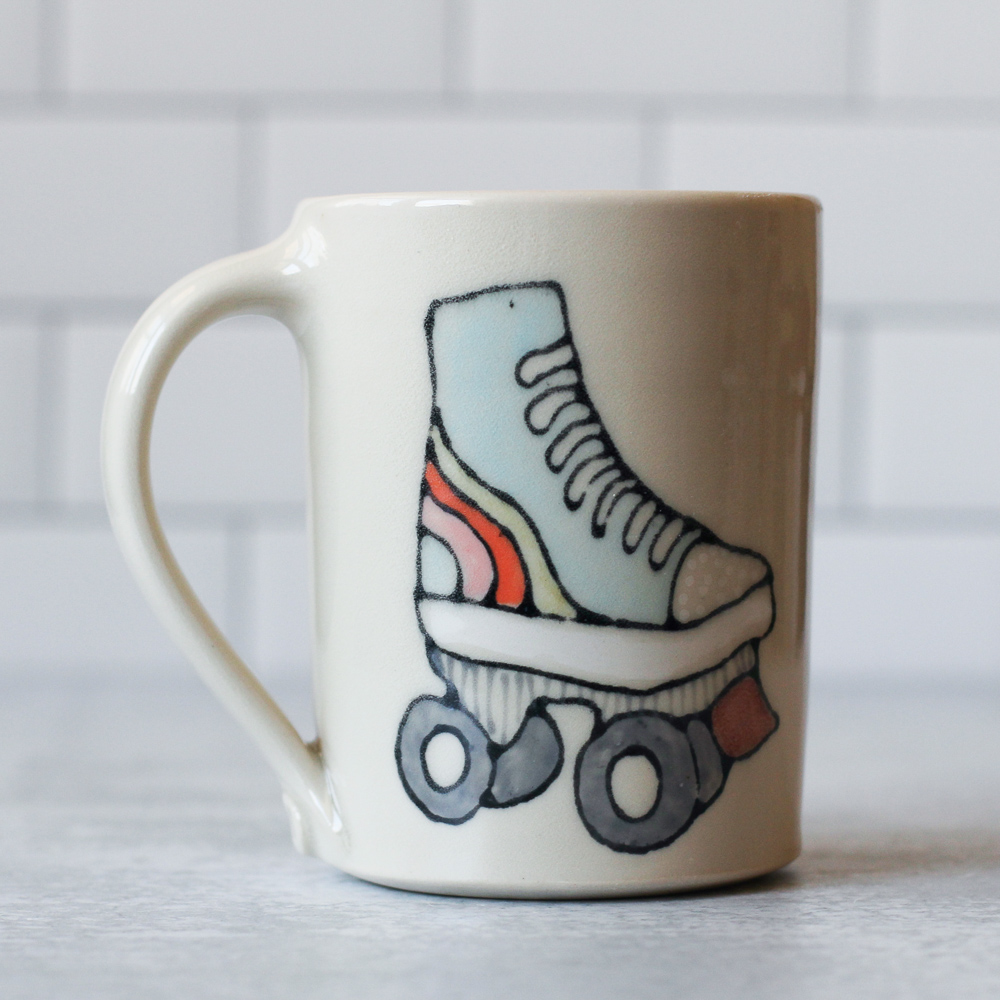 Rollerskate mug - main