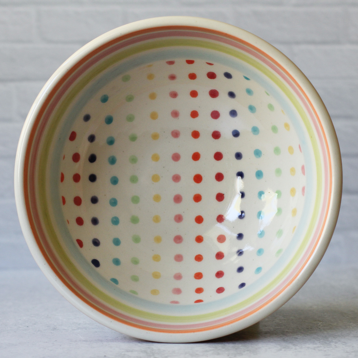 Candy Dot Serving Bowl, 9-inch