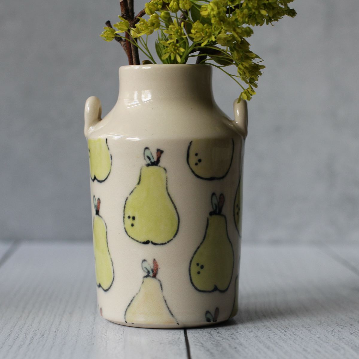 Pears Bottle Vase