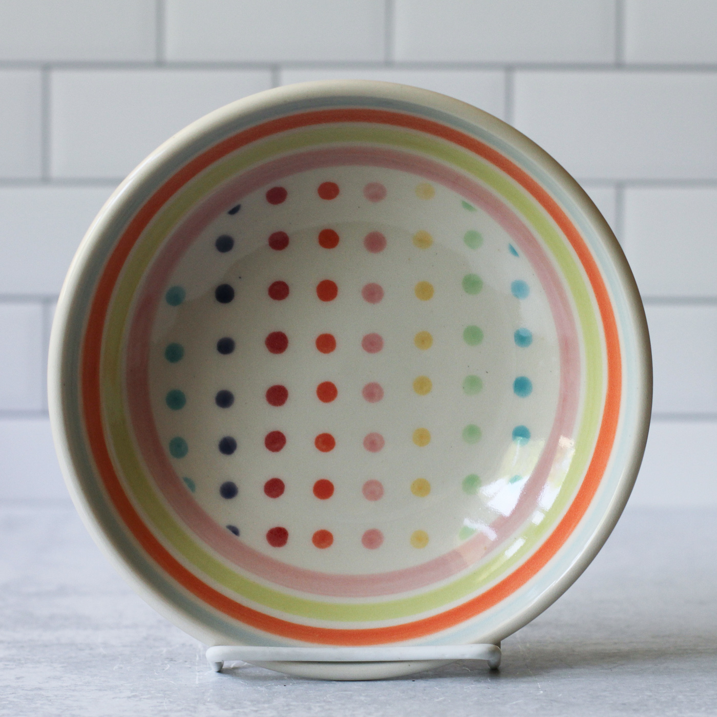 Pasta Bowl - Candy Dot