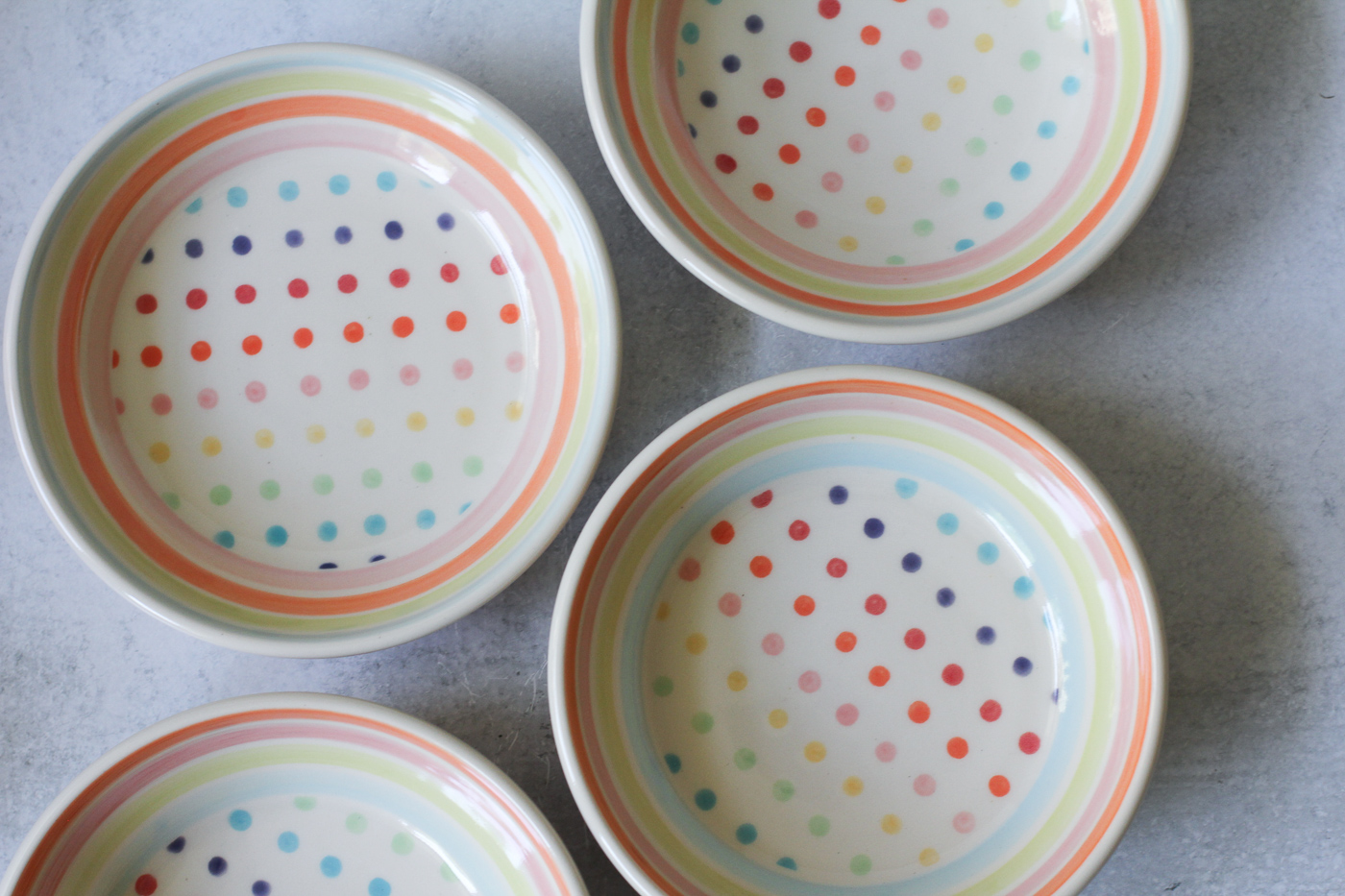 Pasta Bowl - Candy Dot