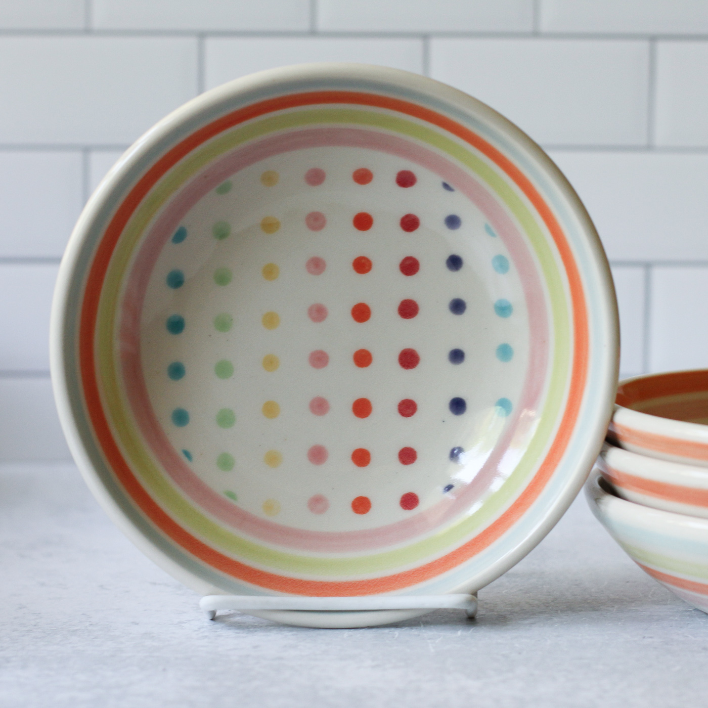 Pasta Bowl - Candy Dot