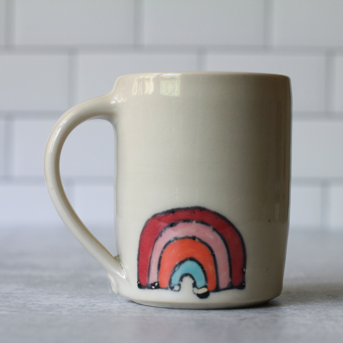 Fun Fox Pattern Mug