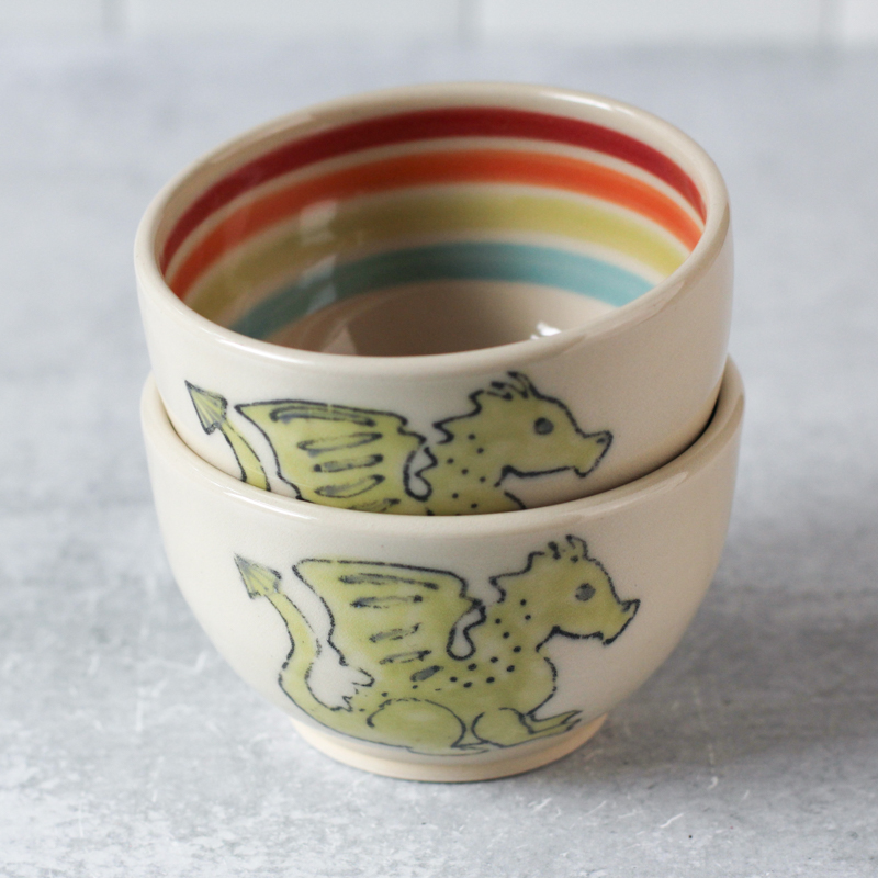 DRagon - Snack Bowl - Inner Rainbow