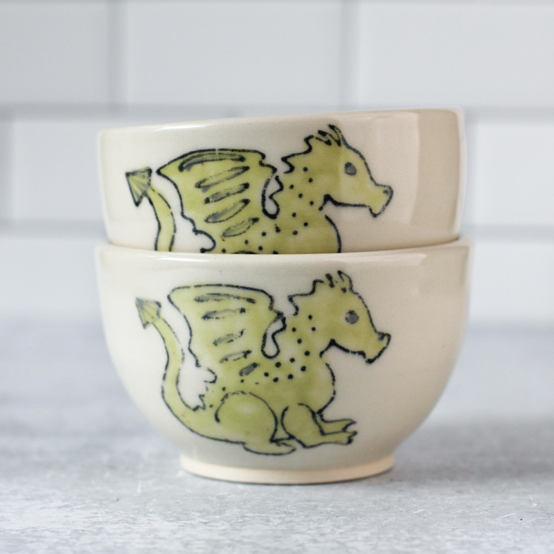 DRagon - Snack Bowl - Inner Rainbow