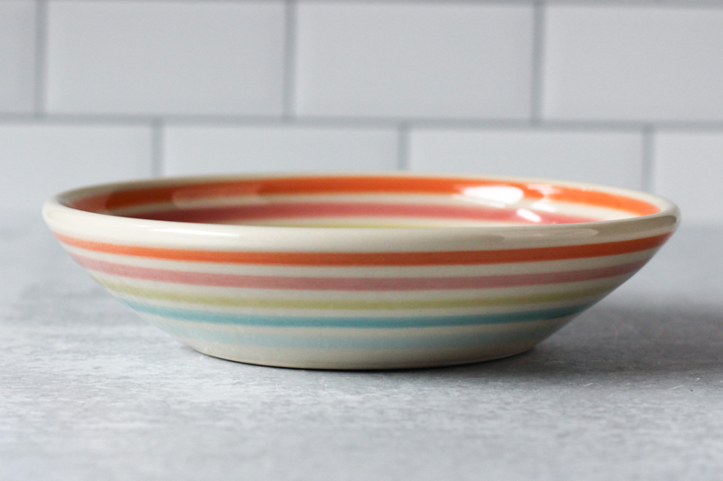 Hot Air Balloon - Pasta Bowl - Inner Rainbow