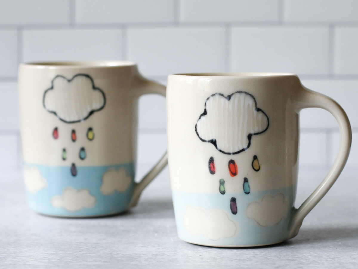 raincloud mug