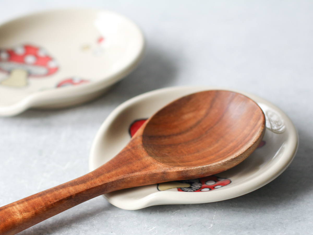 mushroom spoon rest