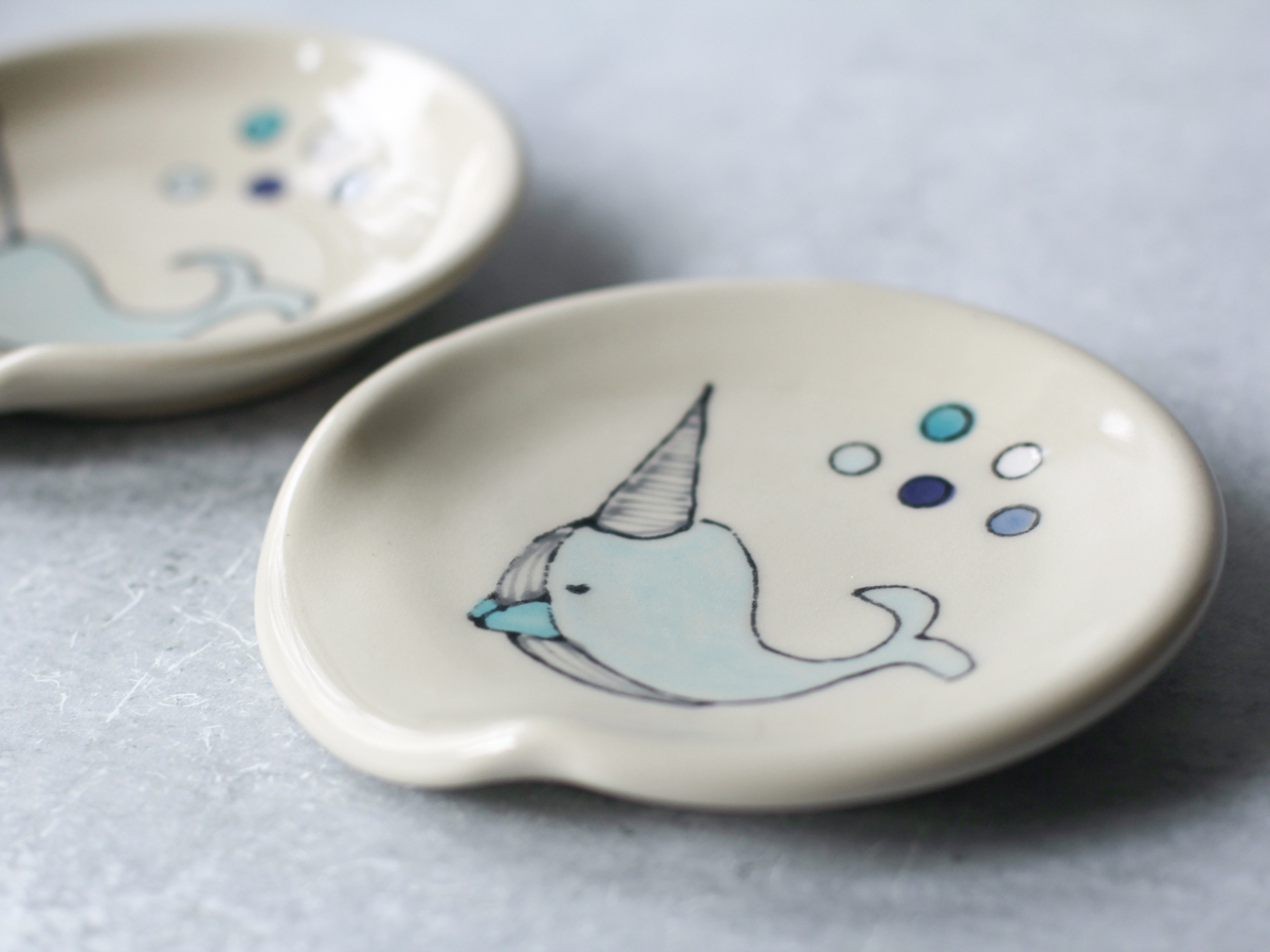 narwhal spoon rest