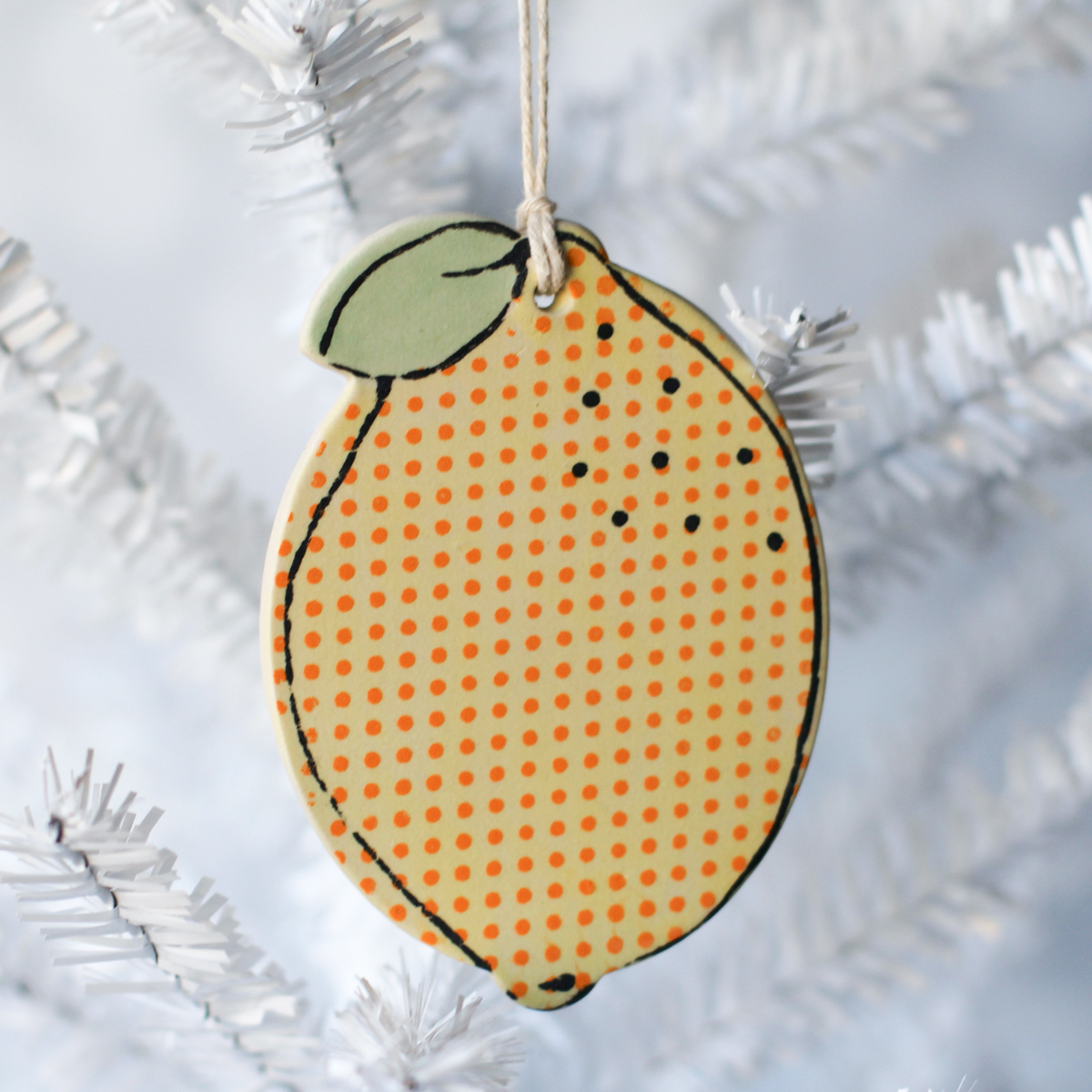 lemon ornament