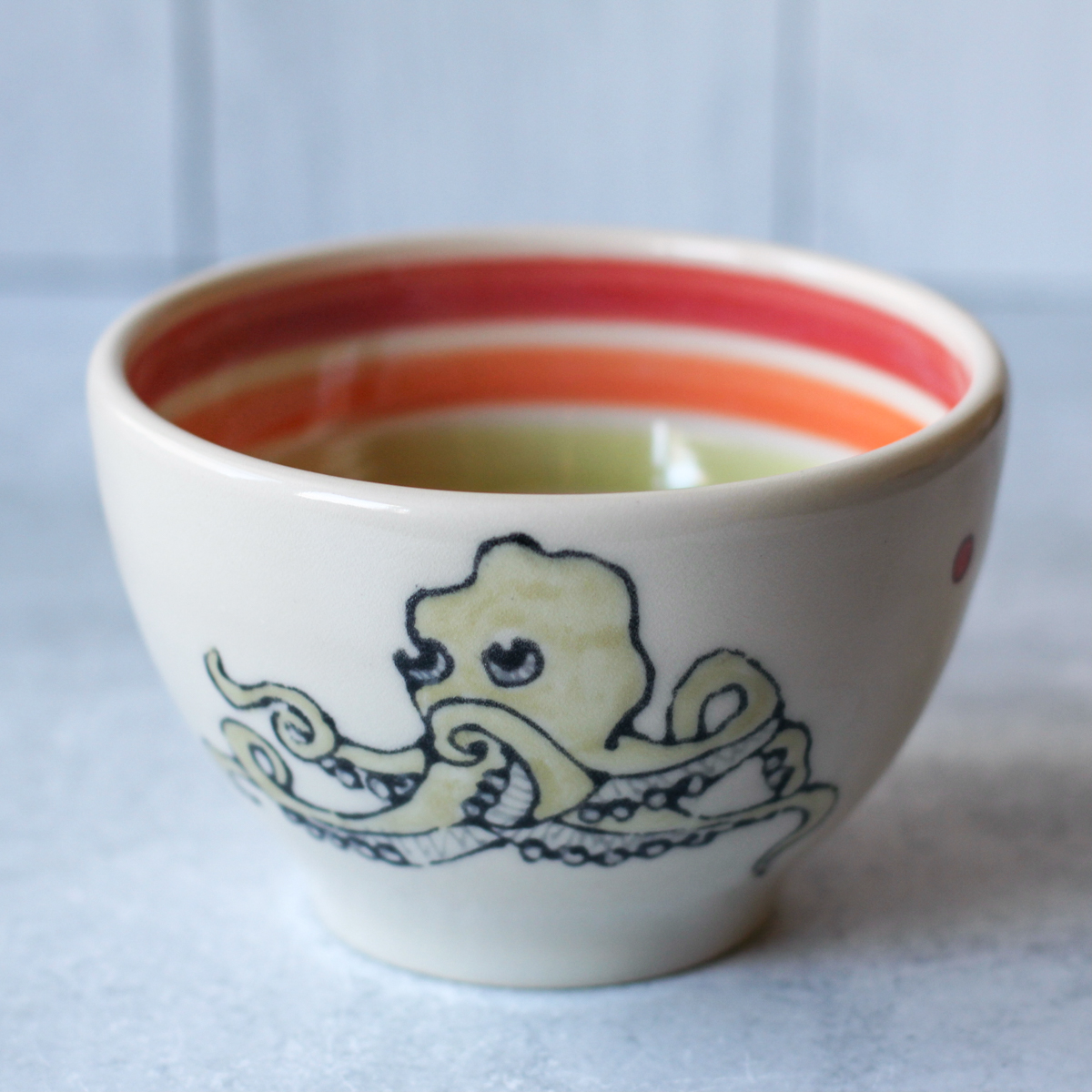 octopus inner rainbow bowl