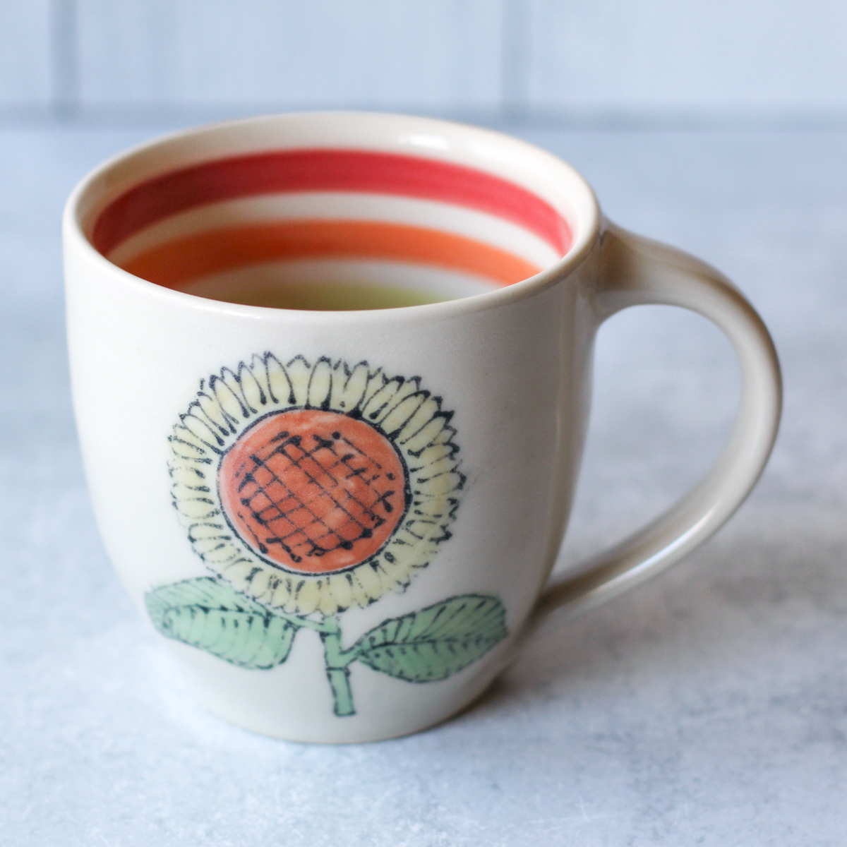 sunflower mug