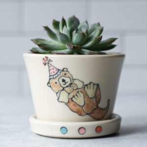 party otter planter