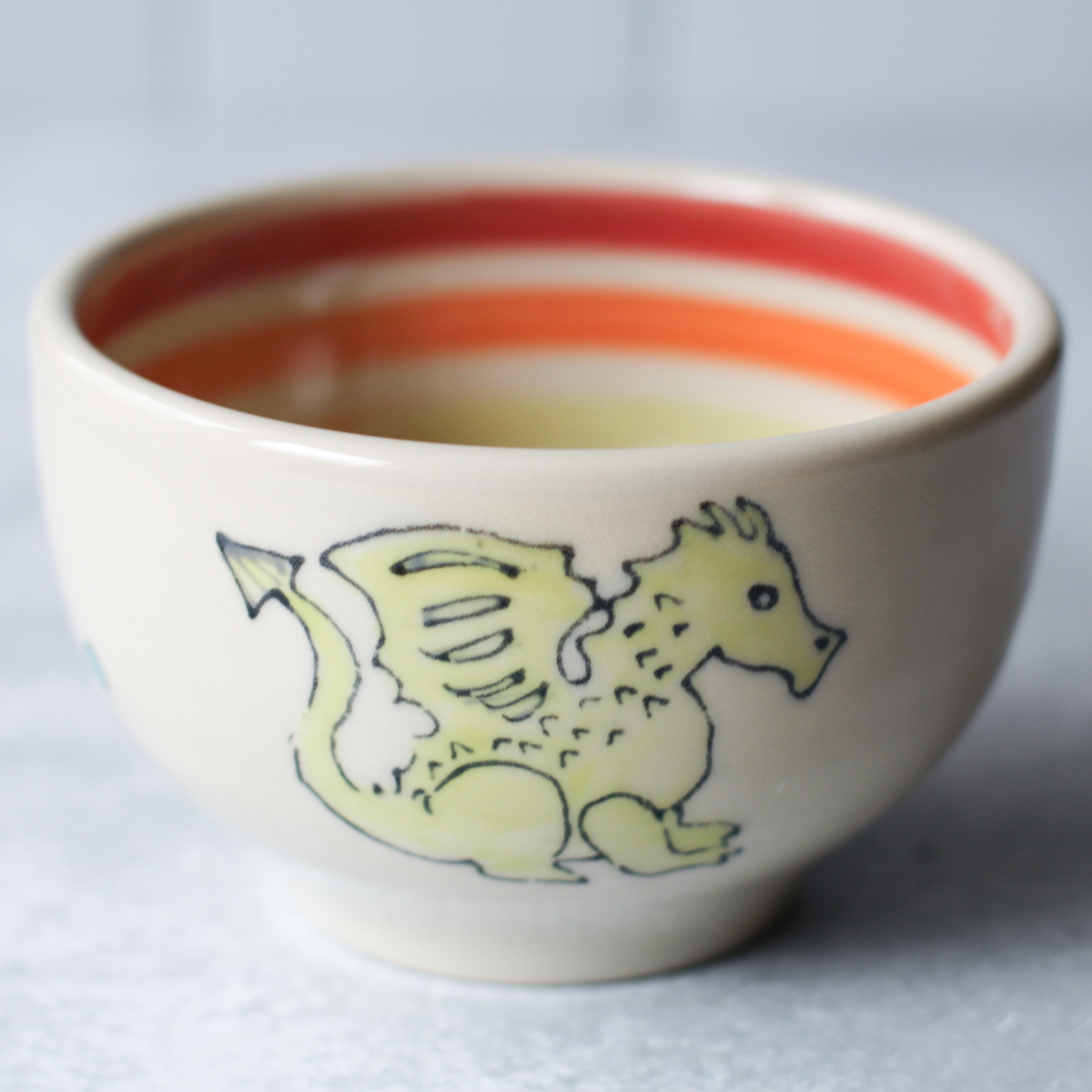 dragon inner rainbow bowl