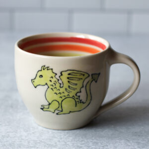 dragon inner rainbow mug