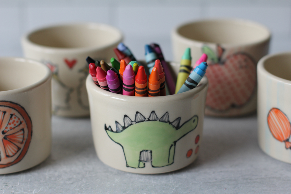 small planters crayons
