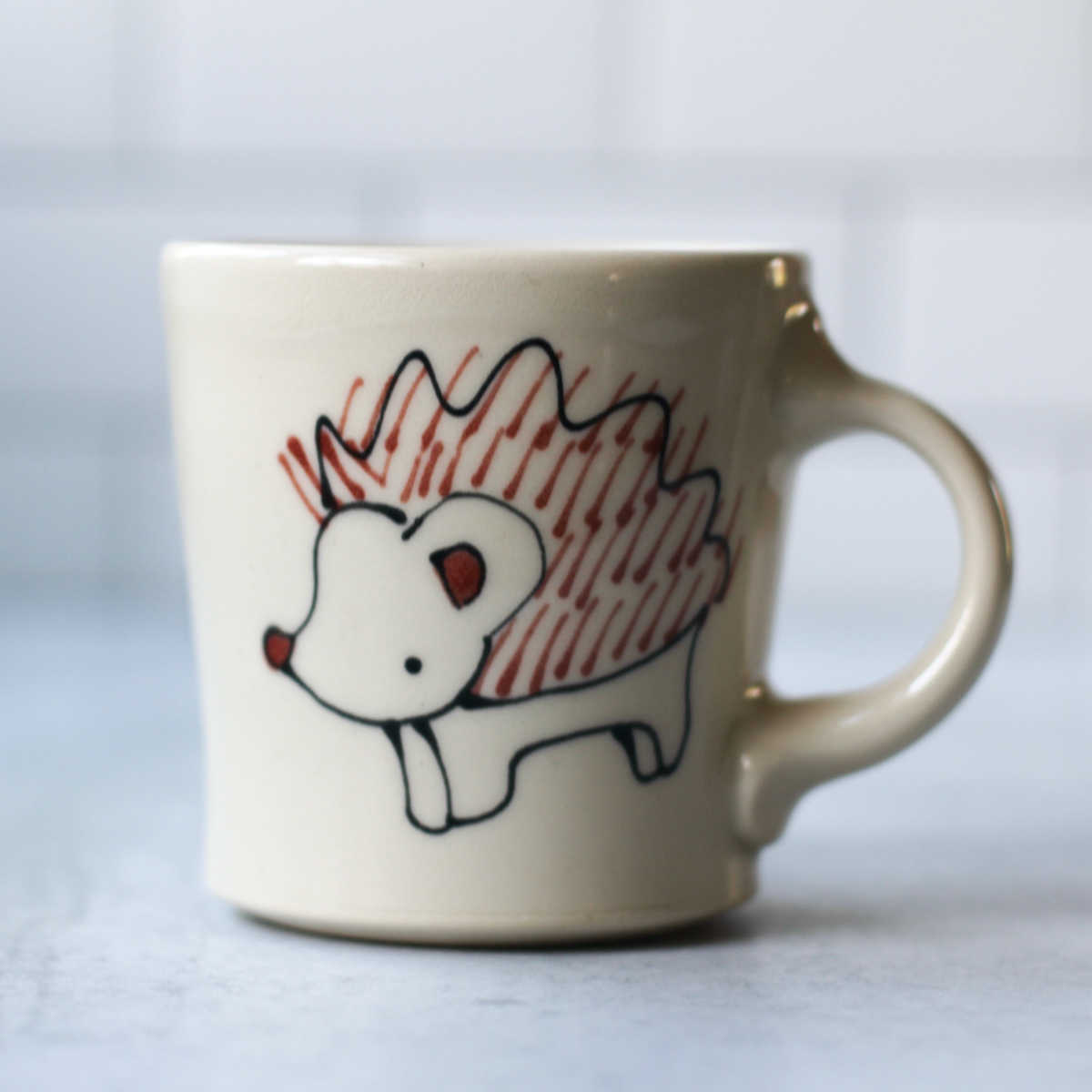 hedgehog small mug
