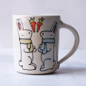 Mug - Pre-Order - Bunnies with Carrots