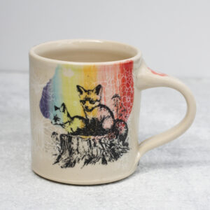 Pattern Mug - Fox Cubs