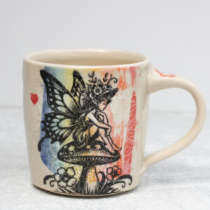 Pattern Mug - Fairy on Mushroom