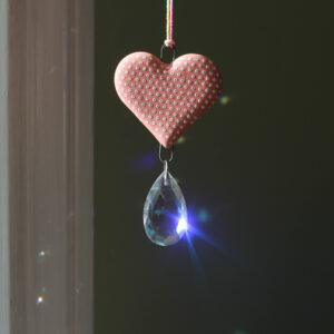 Suncatcher - Heart - Hanging Rainbow Maker