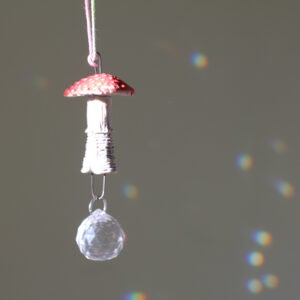 Suncatcher - 3D Mushroom - Hanging Rainbow Maker