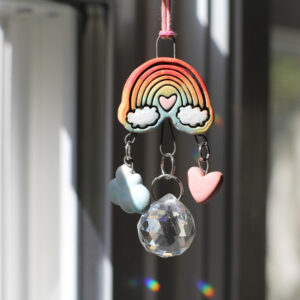 Suncatcher - Rainbow, Cloud, Heart - Small Rainbow Maker