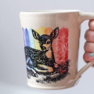Mug - Deer - approx 13 oz